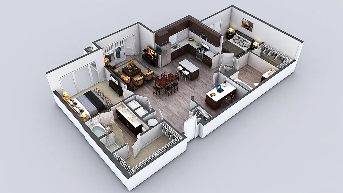 Floor plan 2-BL