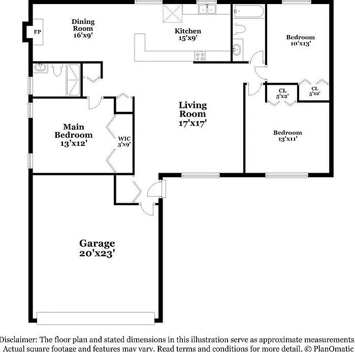3 bed, 2.0 bath, 1383 sqft, $2,335 — Photo 2