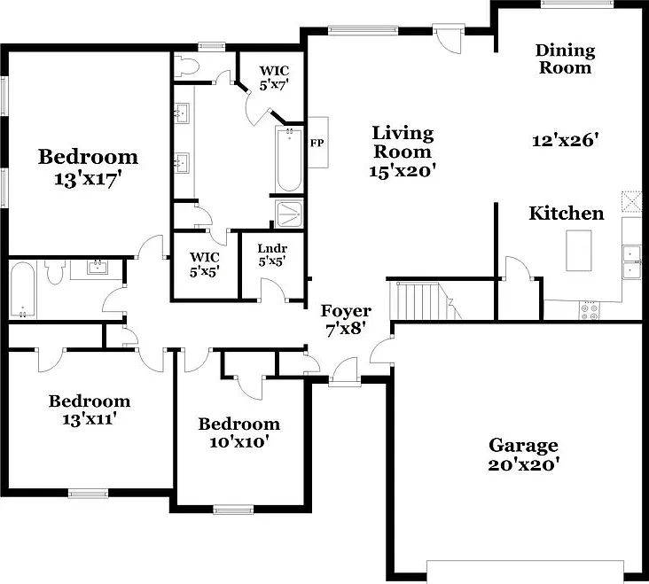 4 bed, 2.0 bath, 2000 sqft, $2,150 — Photo 2