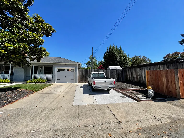Extended driveway