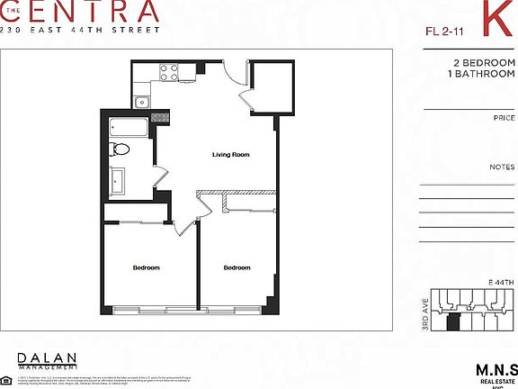 2nd image of 230 E 44th St #8K**