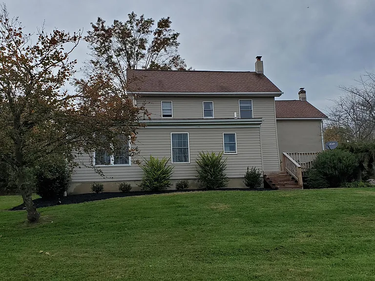 Rear of house