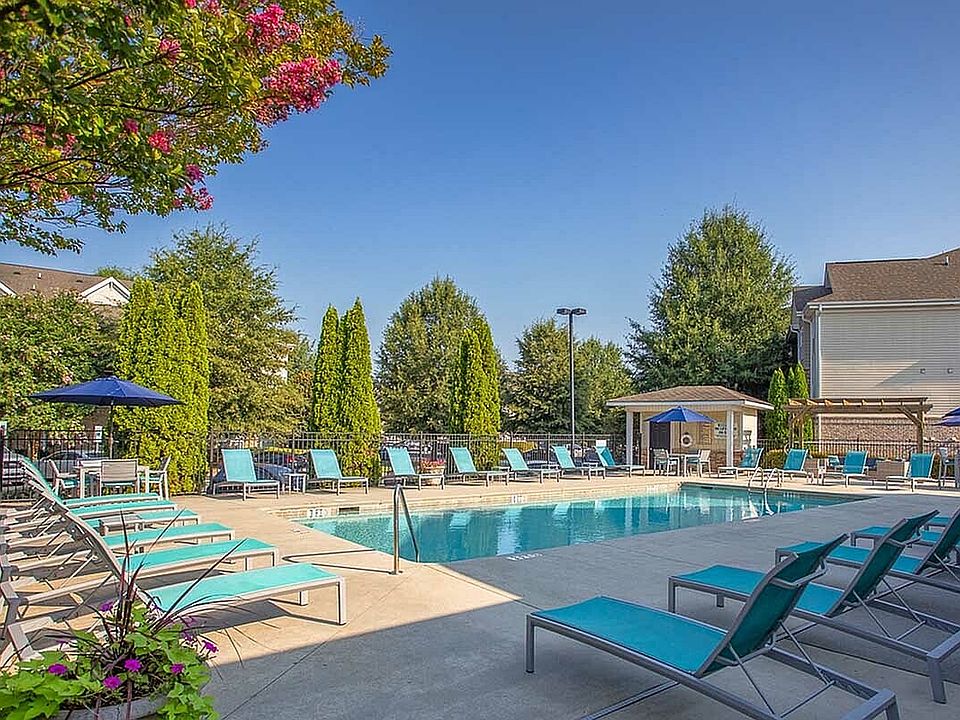 Resort-Style Pool at The Stratford at Hillcrest Towne Center Apartments