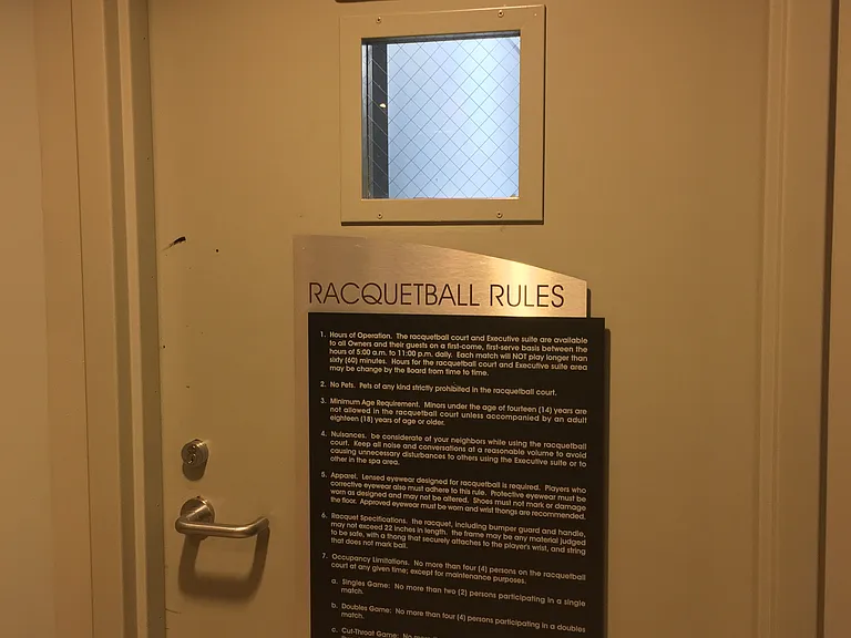 Racquetball Court