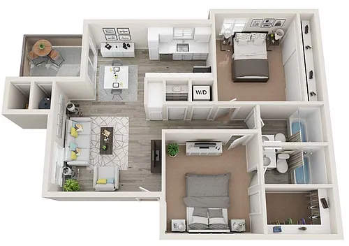 Floor plan 2B