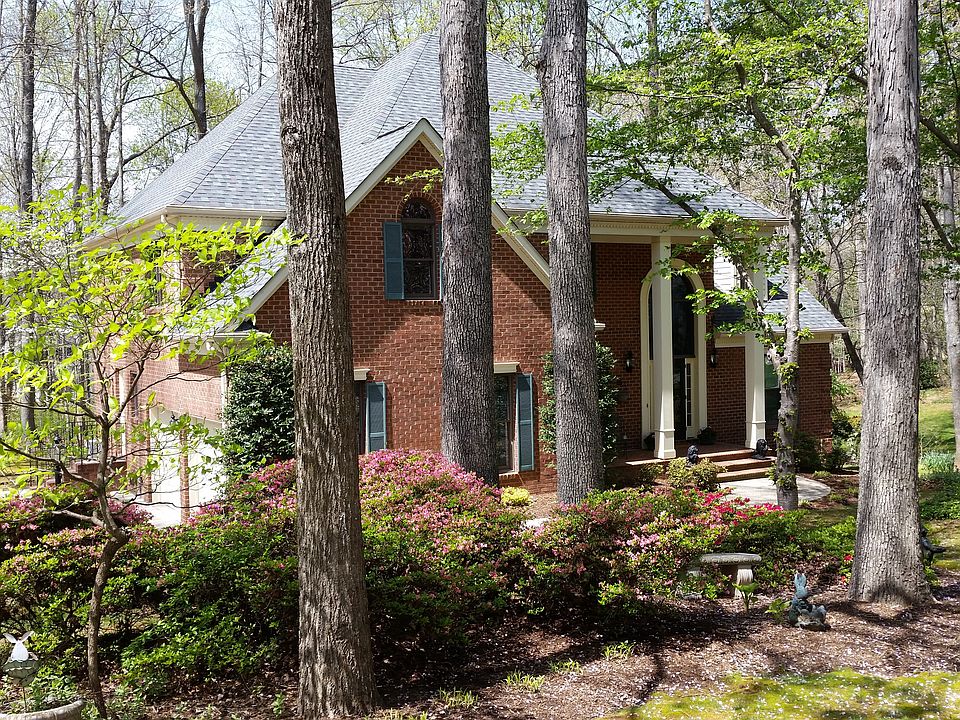 Azaleas are in bloom.