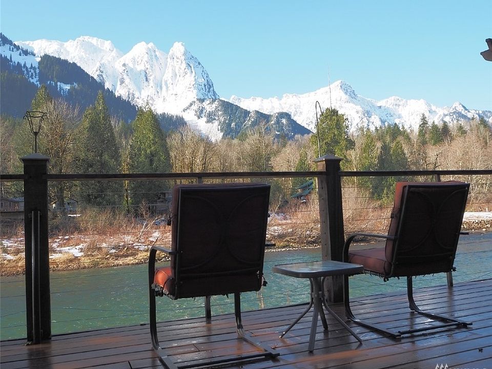 You can own one of the most amazing, unobstructed views of Mount Index and the Skykomish River.