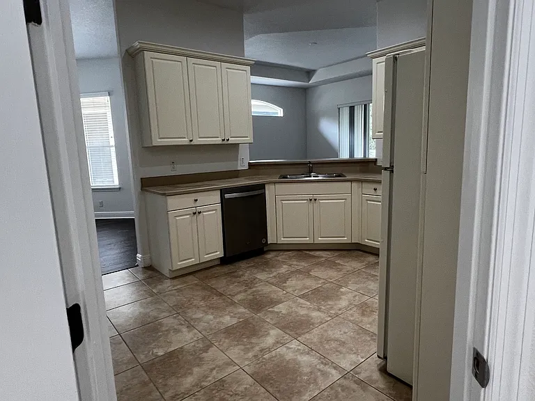Kitchen from Laundry Room