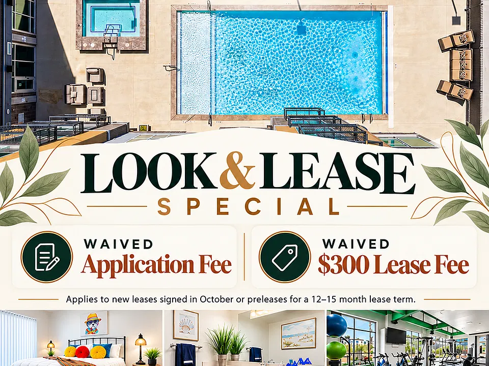 Look & Lease Luxury Apartment Special
