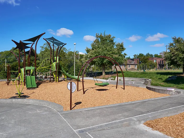 Local play areas, sports fields and walking paths