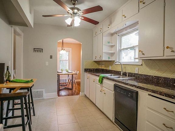 Enlarged, updated kitchen