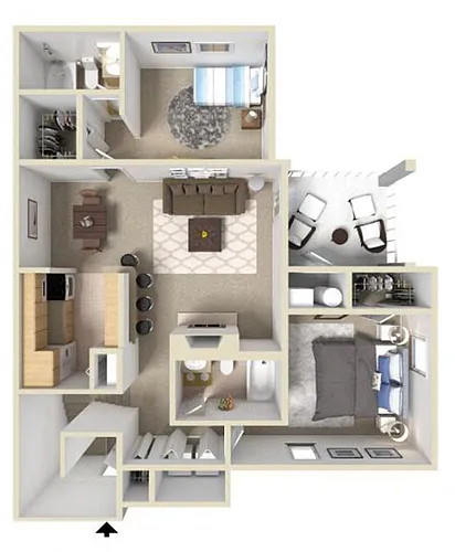 Floor plan Fairmount II