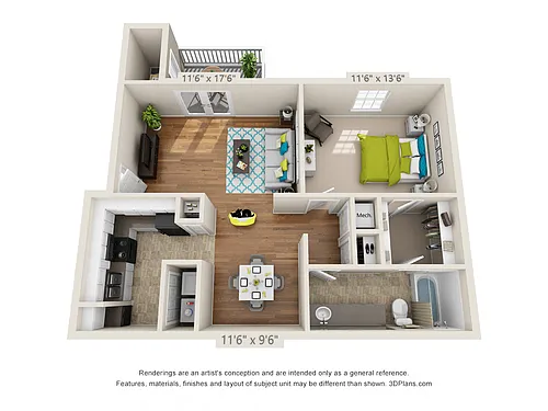 Floor plan Peachtree