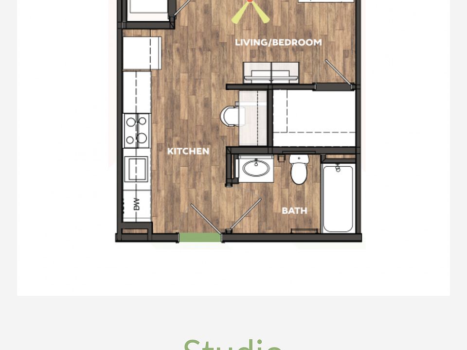 Layout of the studio