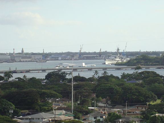 Pearl Harbor view