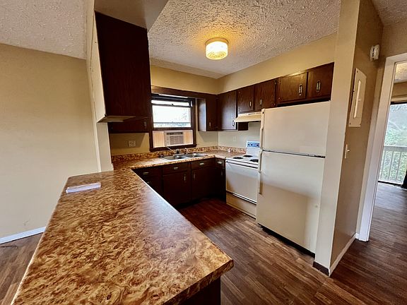Kitchen with ample cabinet space