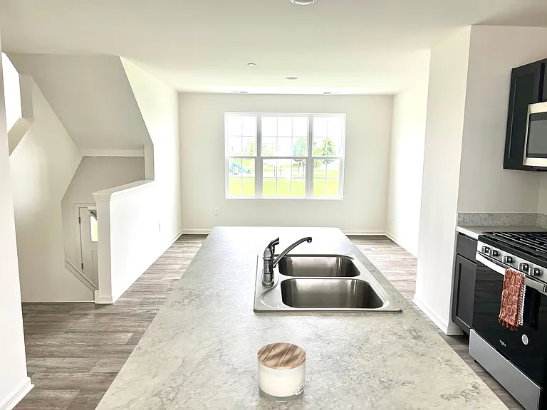 Kitchen looking into Dining Room
