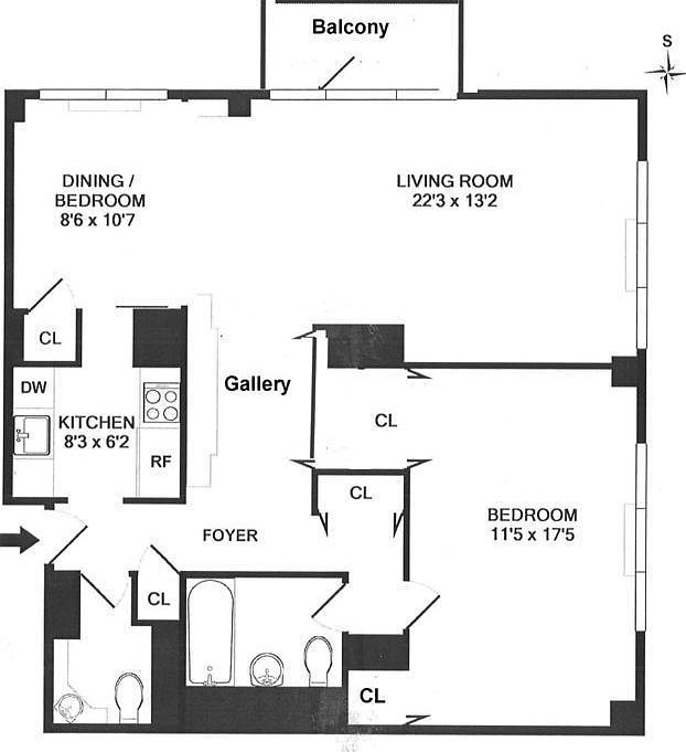1st image of 201 W 70th St APT 17J