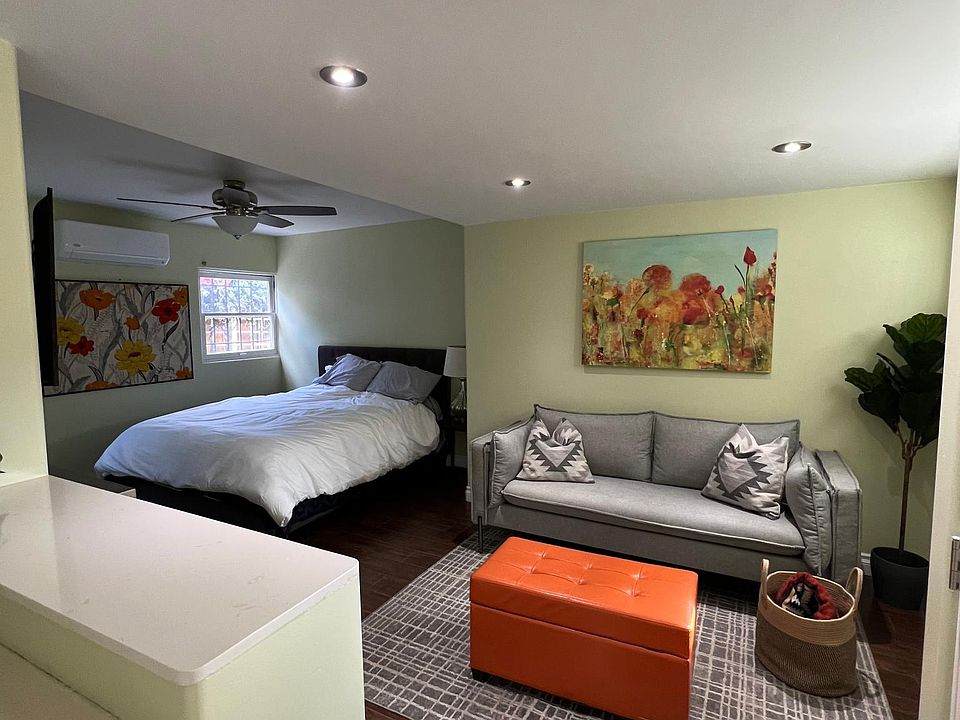 living room and bedroom