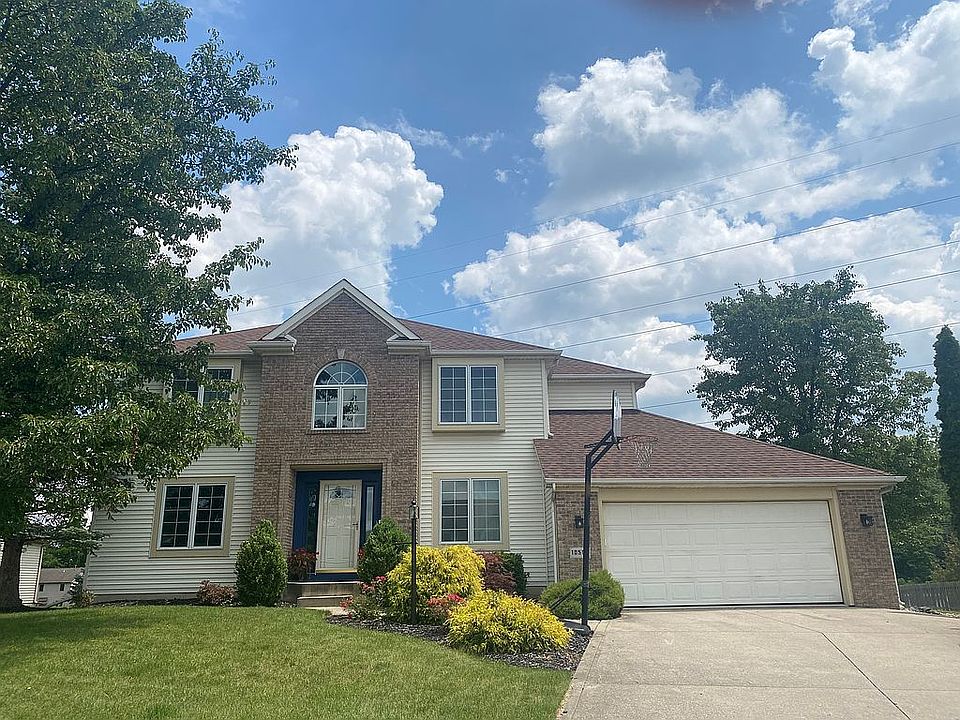 Two- story house on pond lot