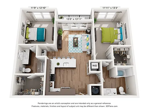 Floor plan B1