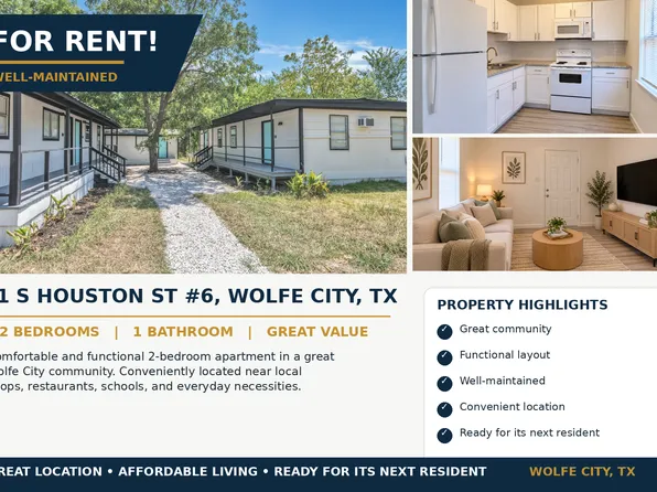 711 S Houston St #6, Wolfe City, TX 75496