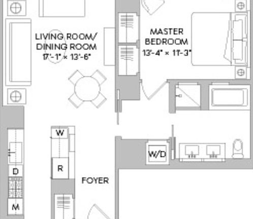 2nd image of 1 W End Ave APT 12C