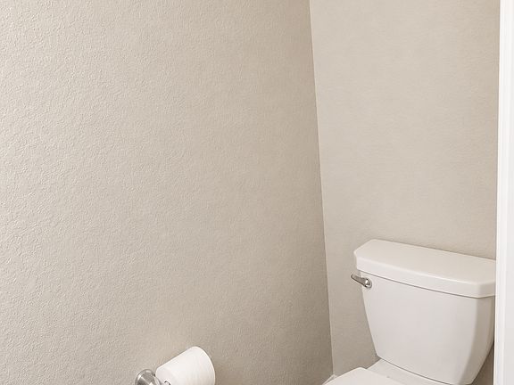 First floor half bath