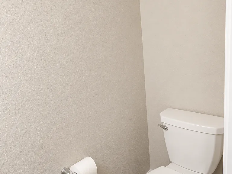 First floor half bath