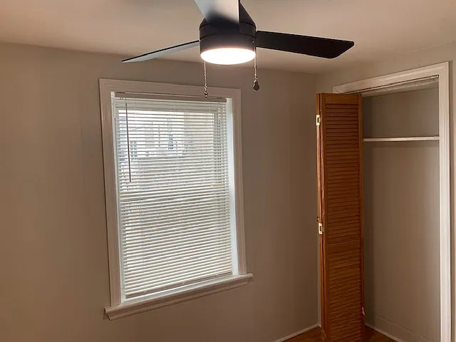 3rd Fl Rear Bedroom with 2 closets