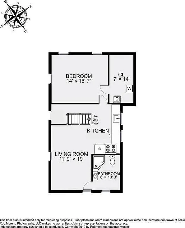 1 bed, 820 sqft, $2,000 — Photo 2