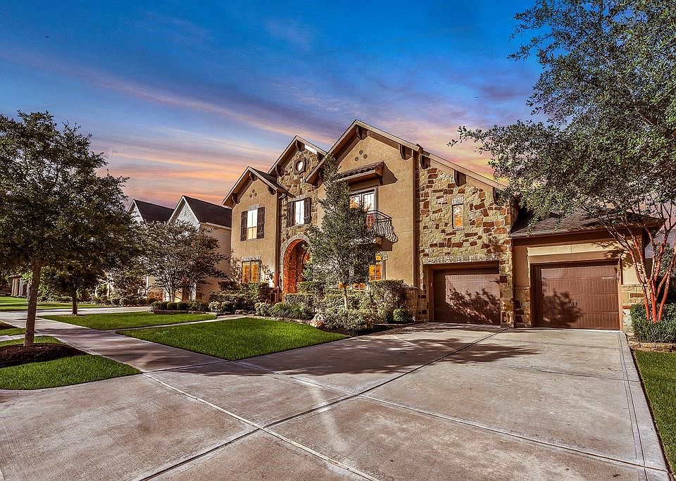 Gorgeous Mediterranean style Trendmaker home located across from a park area
