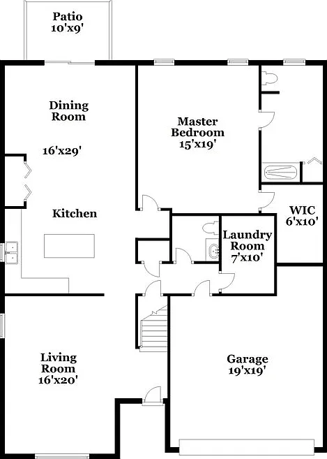 4 bed, 2.5 bath, 2410 sqft, $2,580 — Photo 3