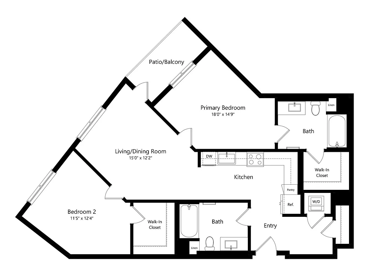 Floor plan B3