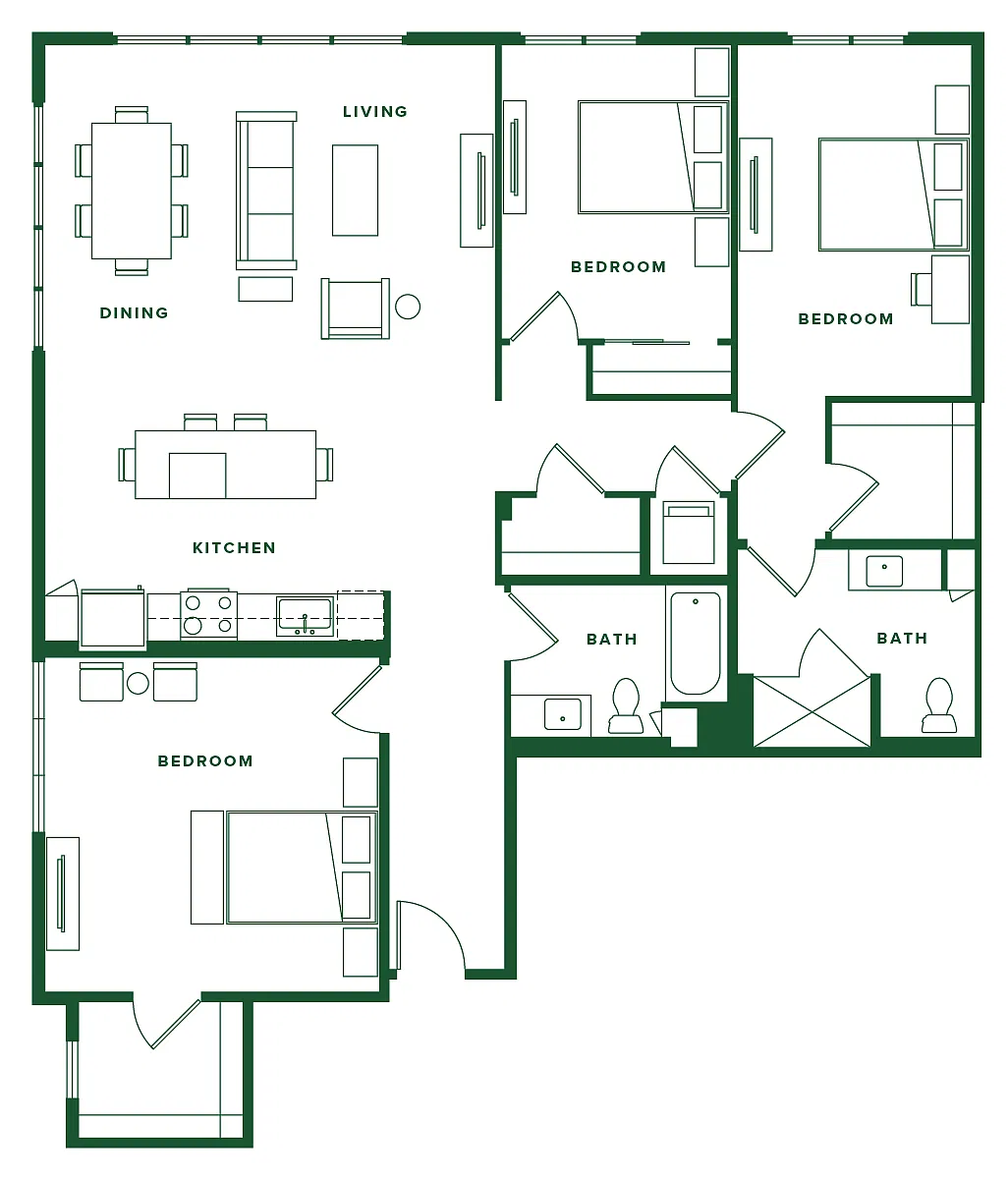Floor plan W-C4