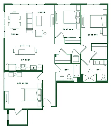 Floor plan W-C4