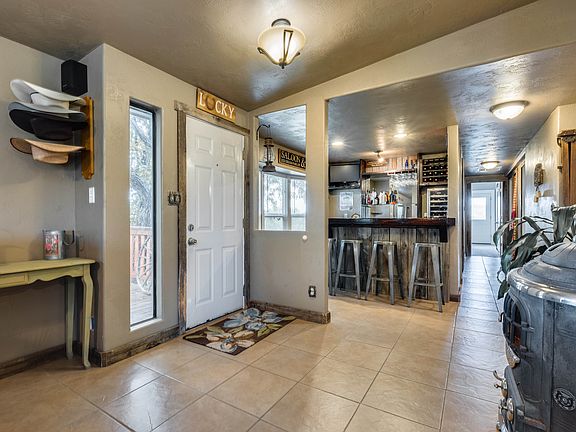 Front entry & bar