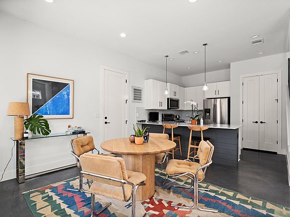 dining looking into kitchen
