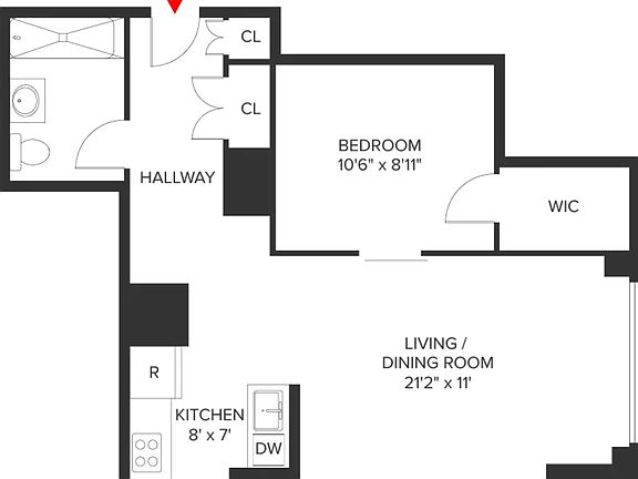 2nd image of 100 W 39th St APT 37G