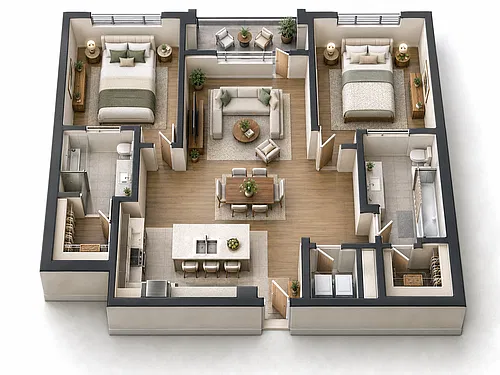 Floor plan B4