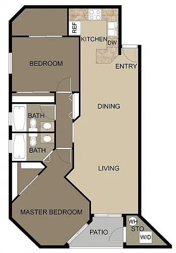 Floor plan B6
