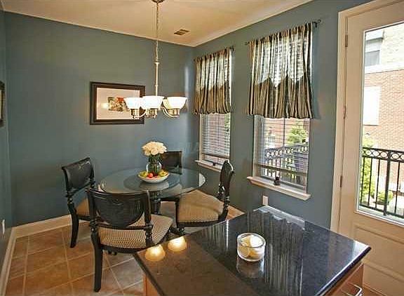 Separate Dining area w/ great windows. Island in addition to