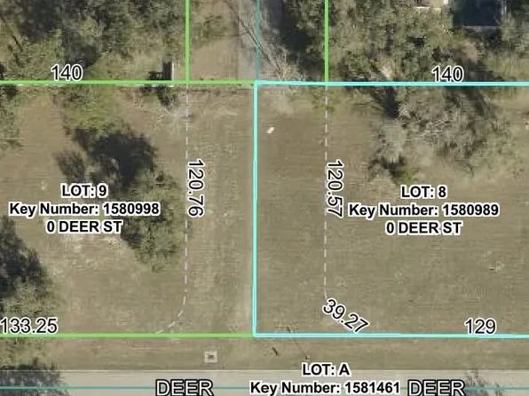 lot 8 DEER STREET LOT 8, SPRING HILL, FL 34608