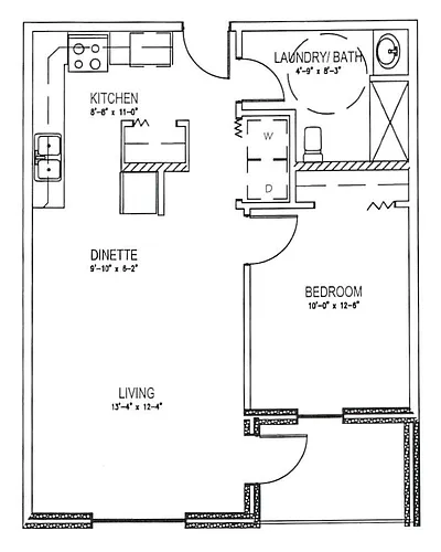 Floor plan 305