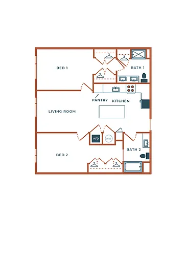Floor plan B6