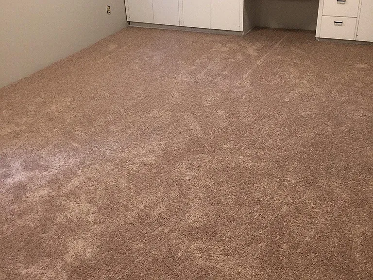 basement family room-built in desk and cabinets