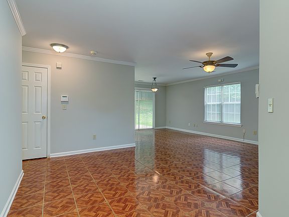 Living room and dining room 
