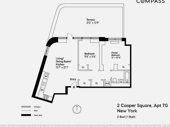 2nd image of 2 Cooper Sq APT 7G