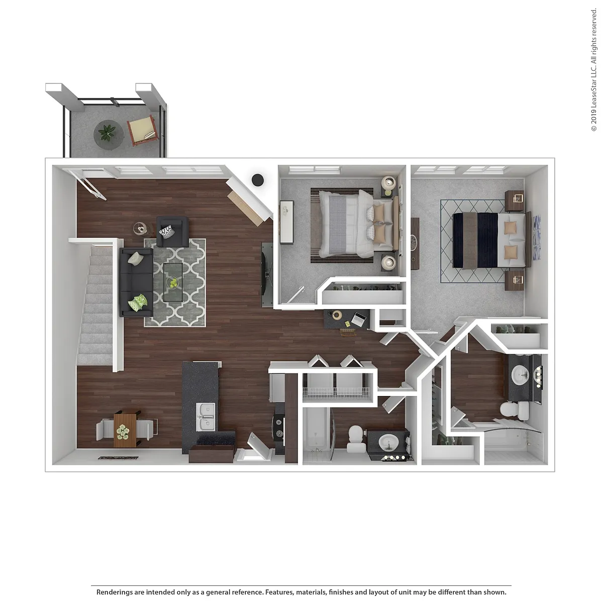 Floor plan Shasta B