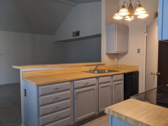 Remodeled kitchen with new appliances, and a fresh coat of paint for kitchen cabinets and drawers